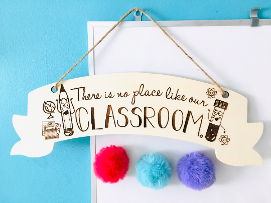 Wooden Classroom Decor