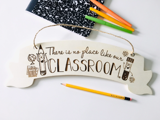 Wooden Classroom Decor