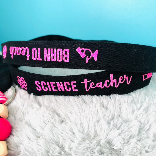 Science Teacher Lanyard