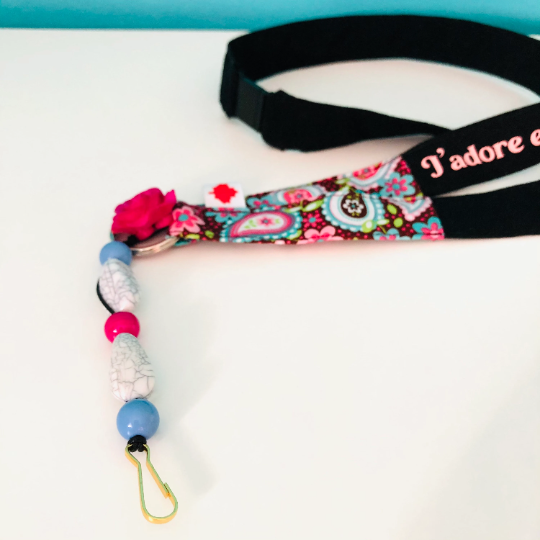 J' adore enseigner Cordon-French Teacher Lanyard