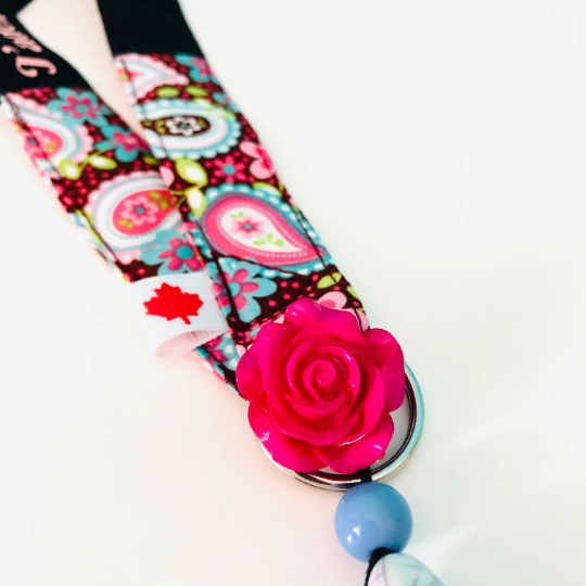 J' adore enseigner Cordon-French Teacher Lanyard