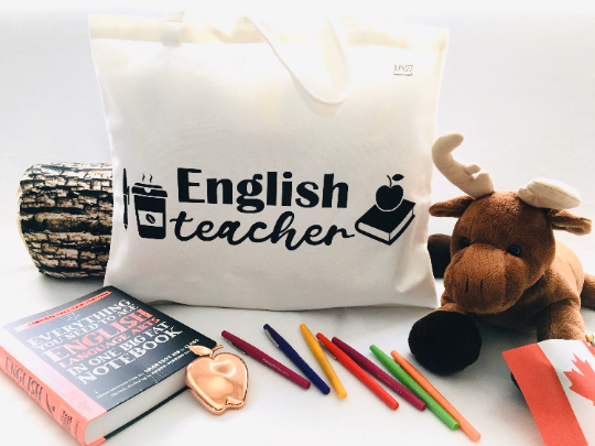 English Teacher Tote Bag