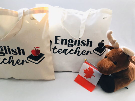 English Teacher Tote Bag