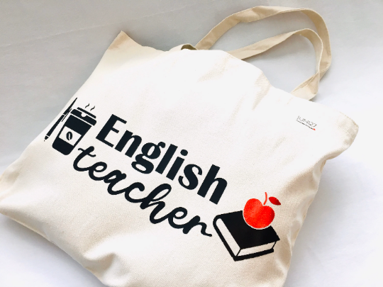 English Teacher Tote Bag