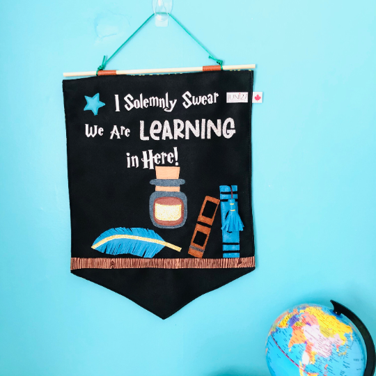 I solemnly swear we are learning in hear Classroom Banner