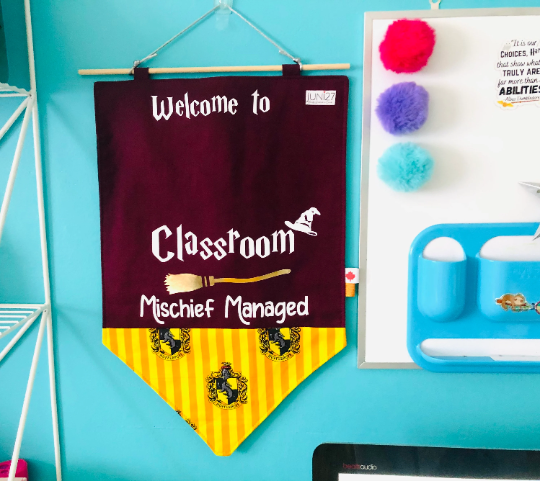 Personalized Teacher Welcome Classroom Banner