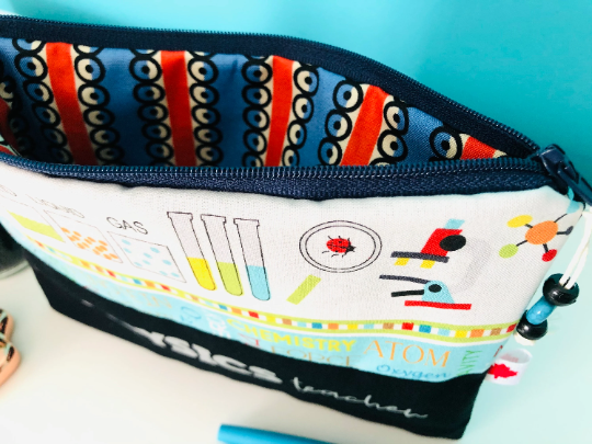 Physics Teacher Zipper Pouch