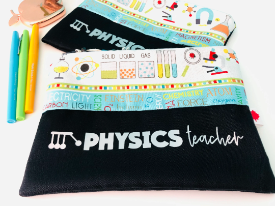 Physics Teacher Zipper Pouch