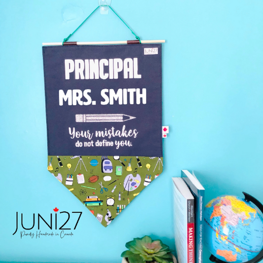 Principal Office Banner/ Personalized Banner