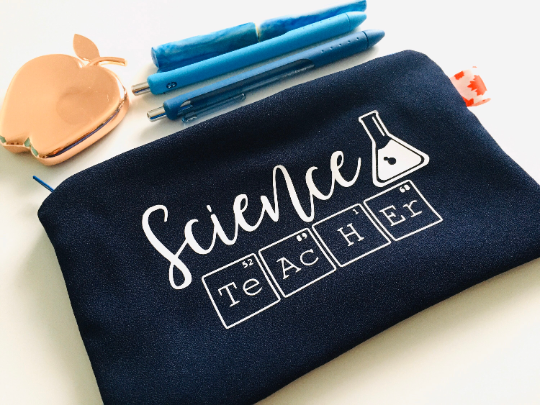 Science Teacher Zipper Pouch