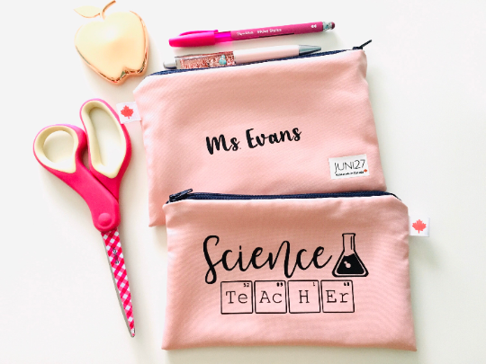 Science Teacher Zipper Pouch