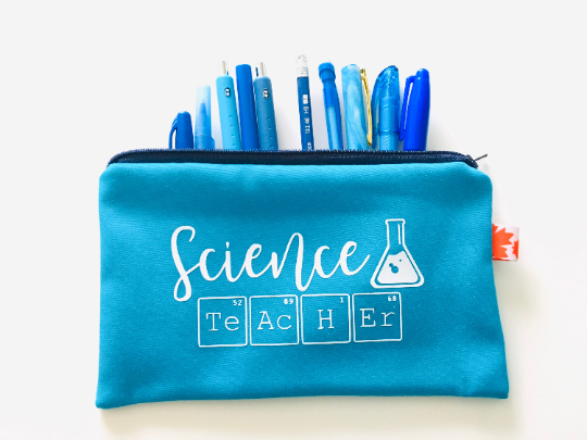 Science Teacher Zipper Pouch