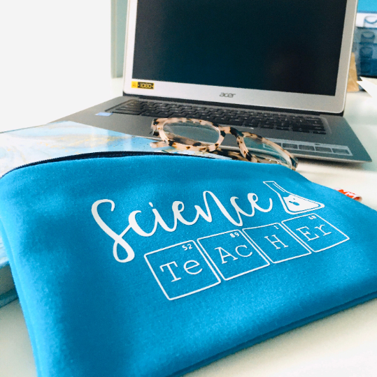 Science Teacher Zipper Pouch