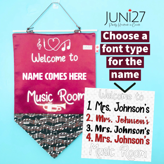 Music Teacher Classroom Banner