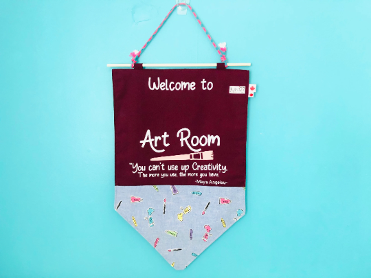 Art teacher Banner/ Personalized Banner