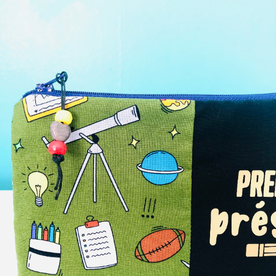 Prends Tes Présences-Teacher Zipper Pouch