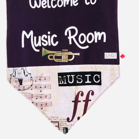 Music Teacher Classroom Banner