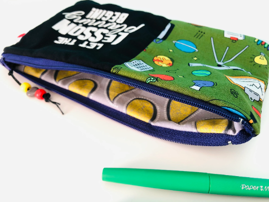 Let the lesson planning begin-Teacher Zipper Pouch