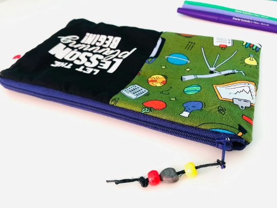 Let the lesson planning begin-Teacher Zipper Pouch