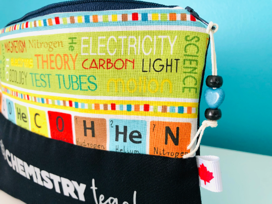 Chemistry Teacher Zipper Pouch