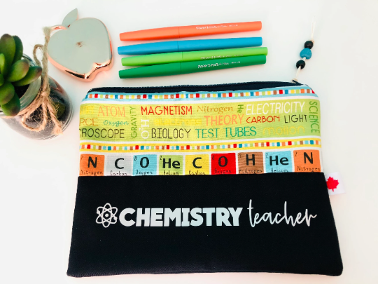 Chemistry Teacher Zipper Pouch