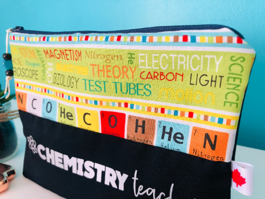 Chemistry Teacher Zipper Pouch